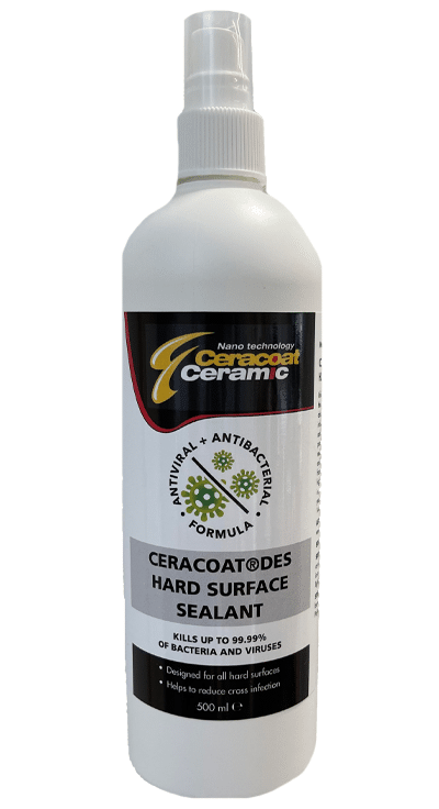 CERACOAT DES long-lasting (6 months) hard surface coating (50m2)  anti-bacteria + anti-virus 500ml
